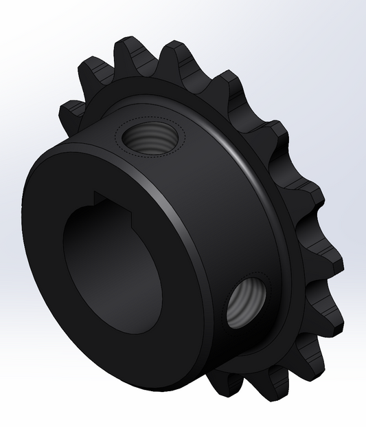 Finished Bore 16 Tooth Sprocket
