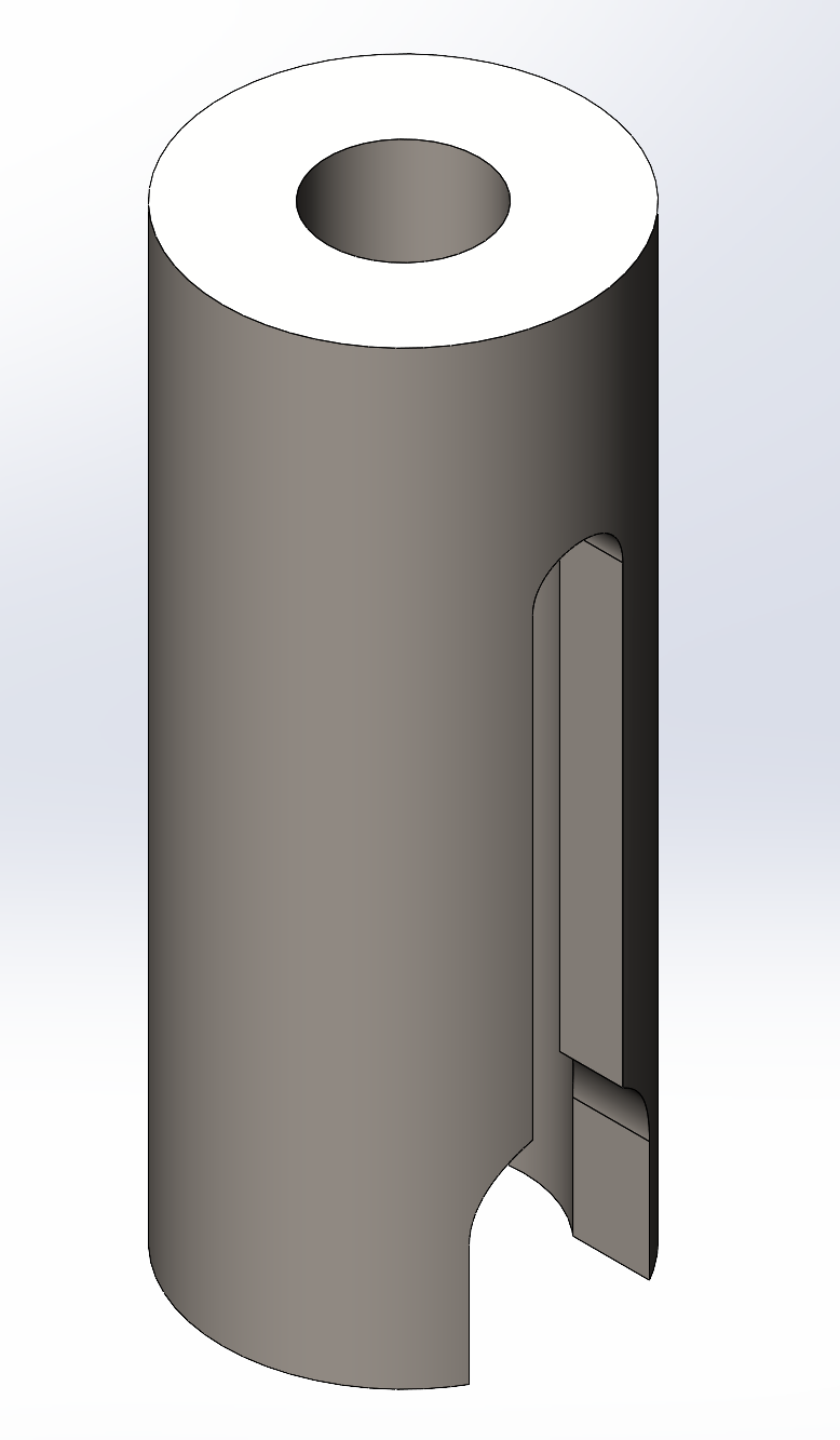 Keyed Servo Shaft Extension