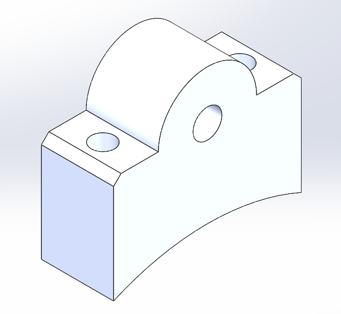Neck Rod Mount Block
